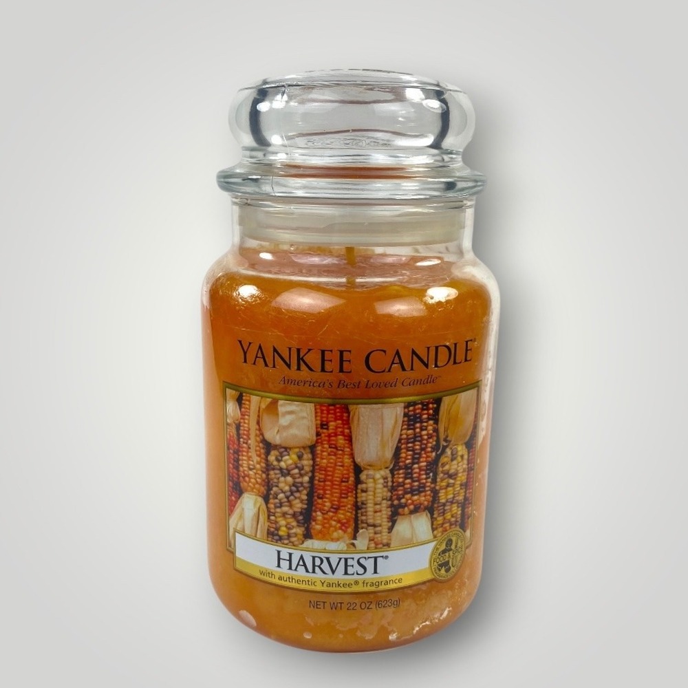 Yankee Candle Harvest 22 oz Large Jar Unused Original Autumn Fragrance